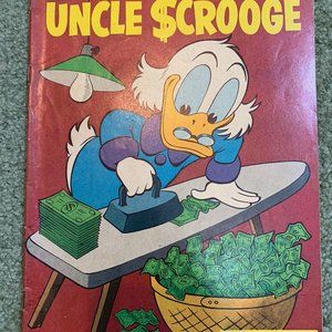 1955 Old - WALT DISNEY'S UNCLE SCROOGE #11 CARL BARKS ART MID GRADE Comic Book